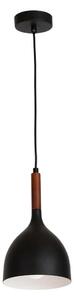 Lustr na lanku NOAK WOOD 1xE27/60W/230V