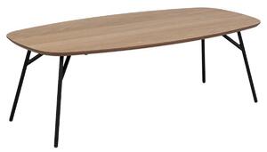 Actona Konferenční stolek Caracas 120 cm dub olejovaný/černý