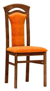 Stima Židle ERIKA Odstín: Tmavě Hnědá, Látky: BOLTON NEW arancio 1