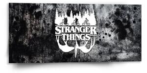 Sablio Obraz Stranger Things White - 110x50 cm