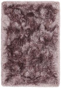 Nirmal Kusový koberec jednobarevný Shaggy Plush Dusk fialový Rozměr: 70x140 cm