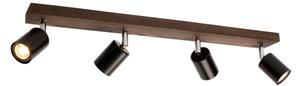 Spot-Light DO2911456 - Stropní bodové svítidlo MANARA 4xGU10/5W/230V borovice