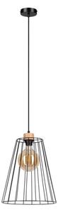 Spot-Light DO19319104 - Lustr na lanku ORAZIO 1xE27/60W/230V dub