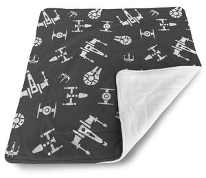 Sablio Deka pro miminko Star Wars Vesmírné lodě Pattern - 80x100 cm