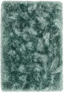 Nirmal Kusový koberec jednobarevný Shaggy Plush Ocean modrý / zelený Rozměr: 160x230 cm