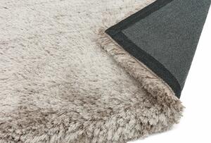 Nirmal Kusový koberec jednobarevný Shaggy Plush Sand světle šedý Rozměr: 70x140 cm
