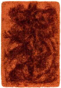 Nirmal Kusový koberec jednobarevný Shaggy Plush Rust rezavý / hnědý Rozměr: 160x230 cm
