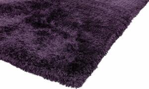 Nirmal Kusový koberec jednobarevný Shaggy Plush Purple fialový Rozměr: 120x170 cm