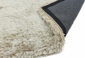 Nirmal Kusový koberec jednobarevný Shaggy Plush Pearl krémový / béžový Rozměr: 70x140 cm