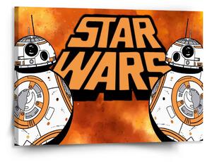 Sablio Obraz Star Wars Ohnivé pozadí - 150x110 cm