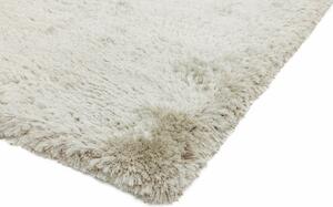 Nirmal Kusový koberec jednobarevný Shaggy Plush Pearl krémový / béžový Rozměr: 70x140 cm