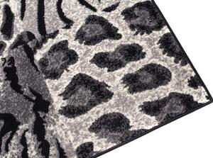 Makro Abra Kusový koberec CHEAP J318B Zvířecí kůže černý krémový Rozměr: 130x190 cm
