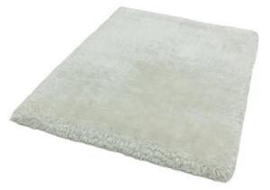 Nirmal Kusový koberec jednobarevný Shaggy Plush bílý Rozměr: 120x170 cm