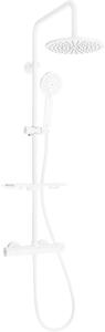 Mexen KT40 sprchový set s termostatickou baterií Kai, bílá, 771504093-20