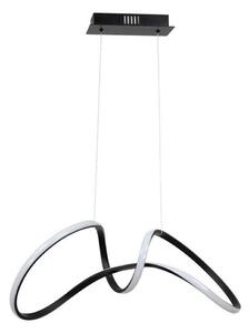 LED Lustr na lanku TESORO LED/48W/230V černá