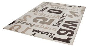 Makro Abra Kusový koberec SUMATRA E336A Písmena krémový Rozměr: 200x290 cm