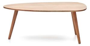 Konferenční stolek z masivu akácie v přírodní barvě 60x110 cm Eluana – Kave Home