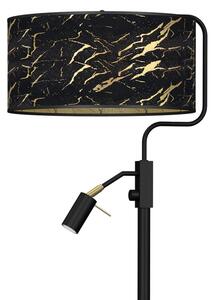 Stojací lampa SENSO 1xE27/40W/230V + 1xGU10/7W černá