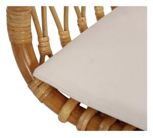 Ratanové zahradní židle v sadě 4 ks v přírodní barvě – Bonami Essentials