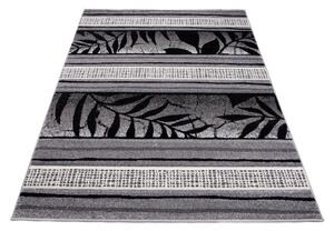 Makro Abra Kusový koberec SUMATRA H093A Listí šedý Rozměr: 120x170 cm