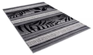 Makro Abra Kusový koberec SUMATRA H093A Listí šedý Rozměr: 240x330 cm