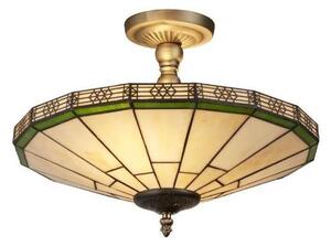Searchlight 4417-17 - Tiffany přisazený lustr NEW YORK 2xE14/40W/230V
