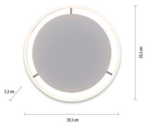 Leuchten Direkt 15391-95 - LED Stmívatelné stropní svítidlo RITUS 20W/230V chrom