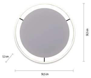 Leuchten Direkt 15392-13 - LED Stmívatelné stropní svítidlo RITUS 30W/230V černá