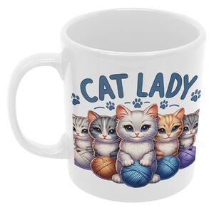 Cat Lady #1 | keramický hrnek 330ml