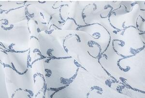 Modro-bílá záclona 300x260 cm Fiesta – Mendola Fabrics