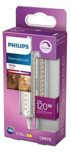 LED Stmívatelná žárovka Philips R7s/14W/230V 3000K 118 mm