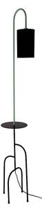 Stojací lampa RAVELLO 1xE14/40W/230V černá/tyrkysová