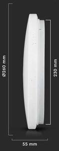 LED Stropní svítidlo LED/12W/230V 26cm 3000K/4000K/6400K
