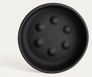 Keramická mýdlenka Almeri Black 11 cm Homla