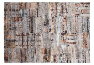 Makro Abra Kusový koberec CHARLESTON AP57C SHRINK tmavě šedý Rozměr: 80x150 cm