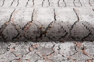 Makro Abra Kusový koberec CHARLESTON AP69B SHRINK šedý Rozměr: 80x150 cm
