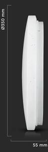 LED Stropní svítidlo LED/24W/230V 35cm 3000K/4000K/6400K