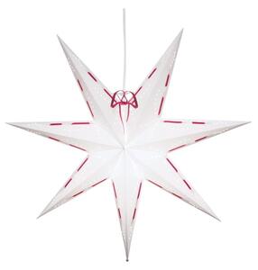 Bílá vánoční světelná dekorace Star Trading Vira, ø 60 cm
