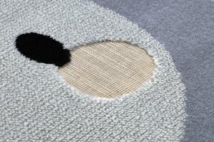 Balta Dětský kusový koberec BCF FLASH 3995 - Liška šedý Rozměr: 140x190 cm