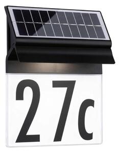 Paulmann 94694 - LED/0,2W IP44 Solární domovní číslo NEDA 3,7V