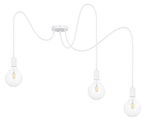 Lustr na lanku MIROS 3xE27/60W/230V pavouk bílá