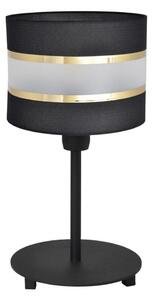 Stolní lampa HELEN 1xE27/15W/230V černá/zlatá