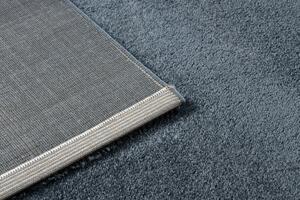 Makro Abra Kusový koberec SOFT 2485 K60 55 Jednobarevný tmavě šedý Rozměr: 80x150 cm