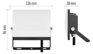 LED Reflektor TAMBO EVO LED/20W/230V 4000K IP65 černá