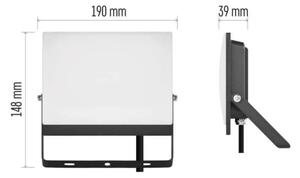 LED Reflektor TAMBO EVO LED/50W/230V 4000K IP65 černá