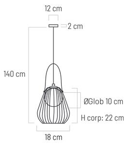 Klausen 111098 - Nástěnná lampa MEMORY 1xG9/4W/230V bílá/hnědá