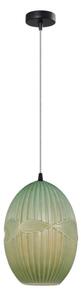 Klausen 111031 - Lustr na lanku ELLIPTIC 1xE27/11W/230V zelená