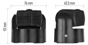 Venkovní senzor pohybu a soumraku PIR 1200W/230V IP65 černá