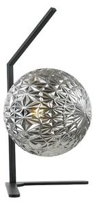 Klausen 108002 - Stolní lampa JUNO 1xE27/7W/230V šedá/černá