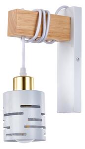 Nástěnná lampa ELEN 1xE27/35W/230V bílá/zlatá/hnědá